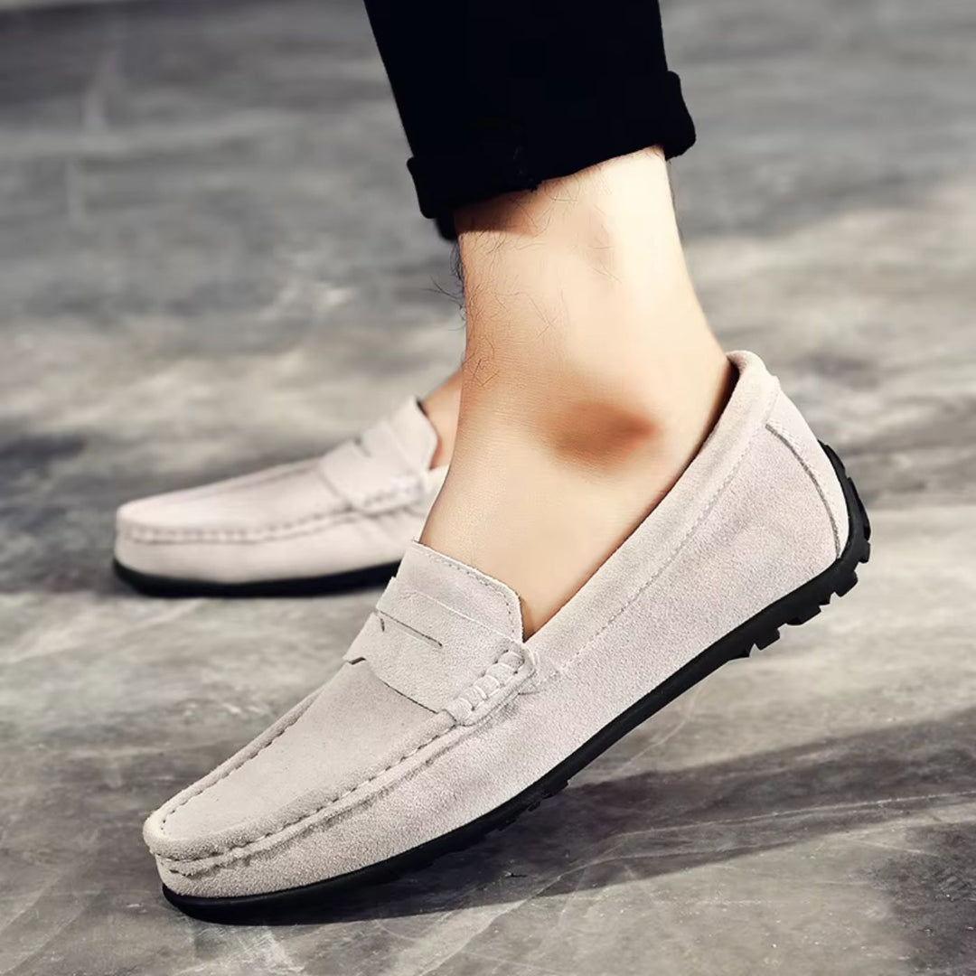 Harold | Mocassino in camoscio morbido