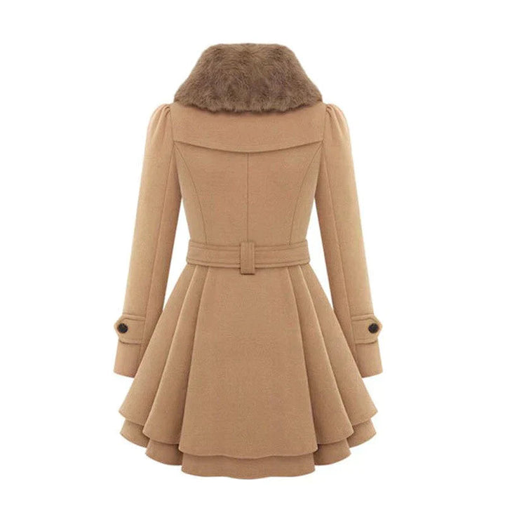 Brenda | Trench-coat elegante in pelle sintetica