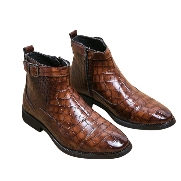 Laurent | Stivali in pelle con fibbia