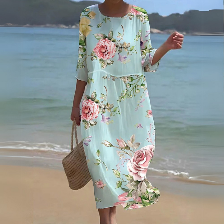 Brisha | Abito floreale elegante