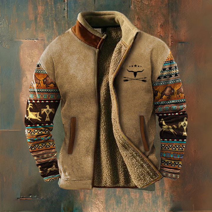 Mathéo | Giacca in pile casual da uomo