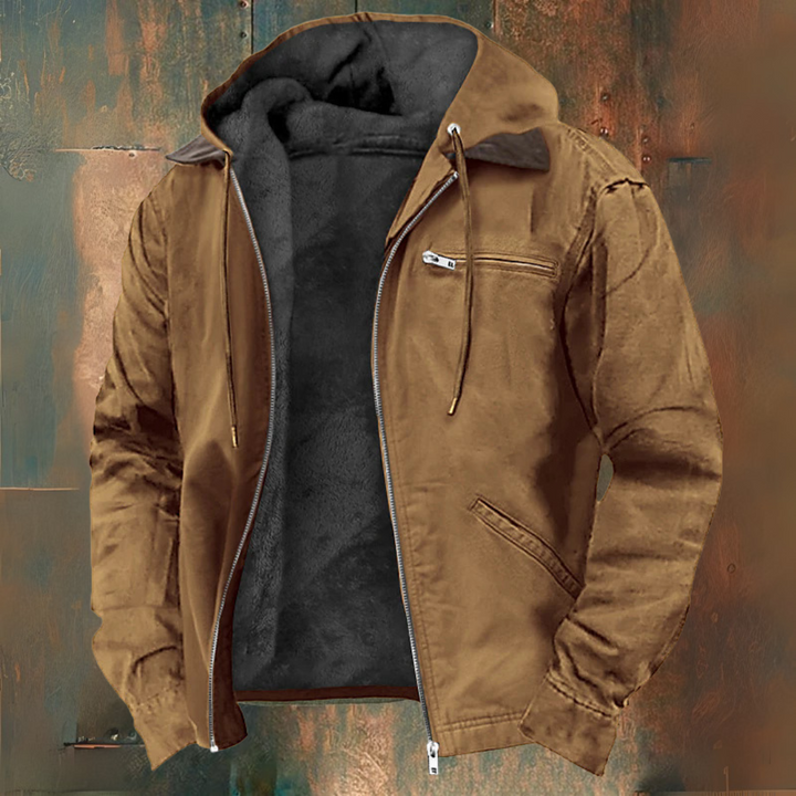 Gaspard | Gilet con cappuccio e cerniera