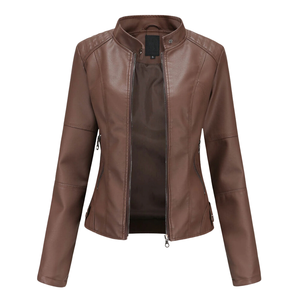 Violeta | Giacca in pelle elegante da donna