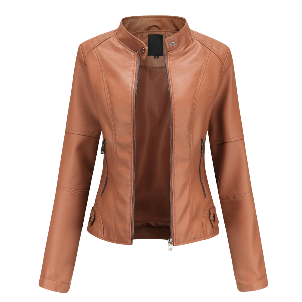 Violeta | Giacca in pelle elegante da donna