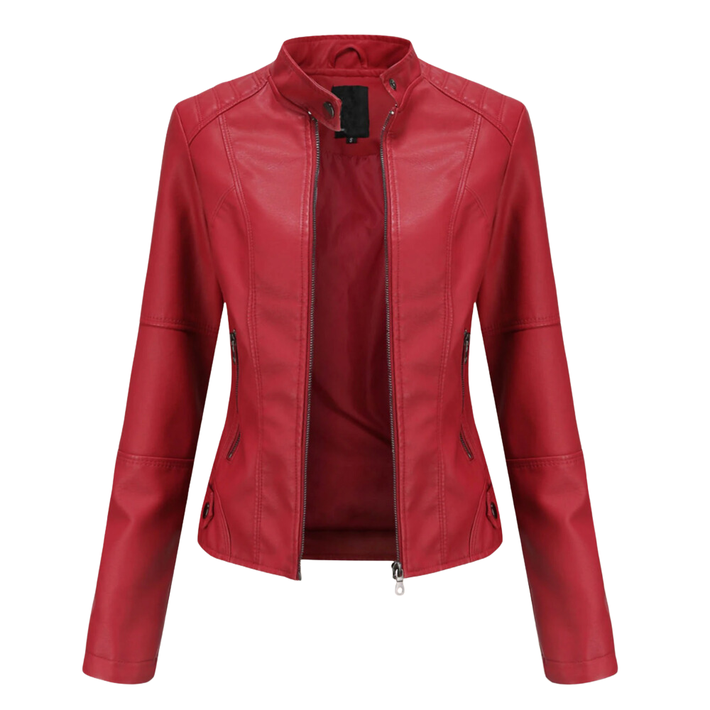 Violeta | Giacca in pelle elegante da donna