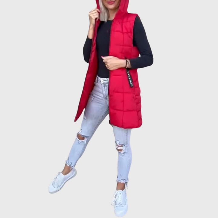 Maëlla | Cappotto imbottito senza maniche