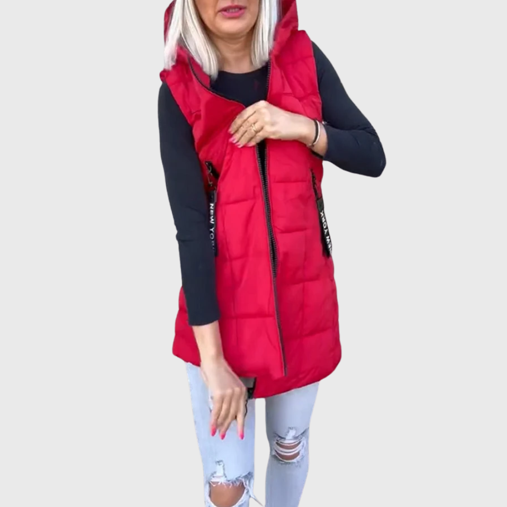 Maëlla | Cappotto imbottito senza maniche