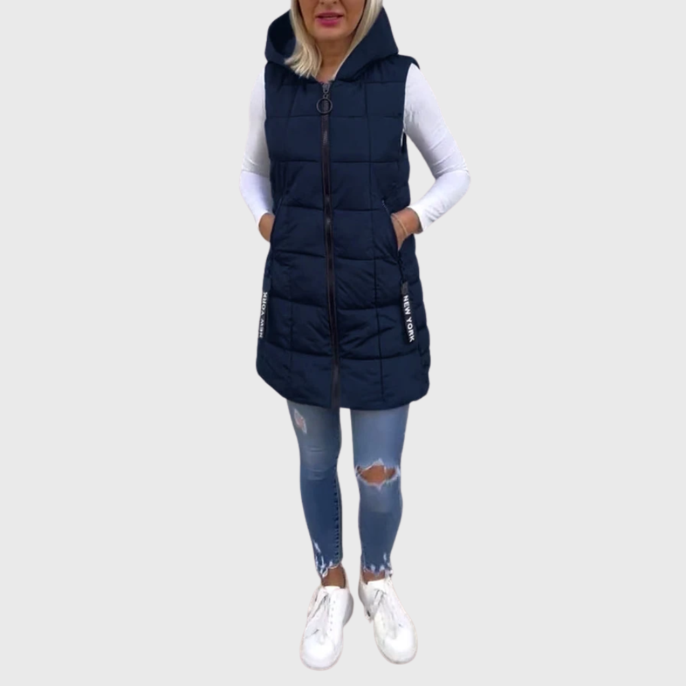 Maëlla | Cappotto imbottito senza maniche