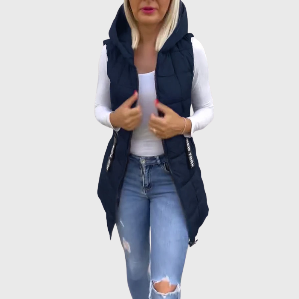 Maëlla | Cappotto imbottito senza maniche