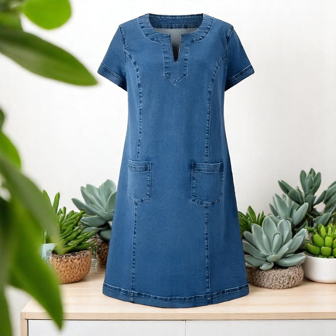 Gilja | Vestito in denim morbido