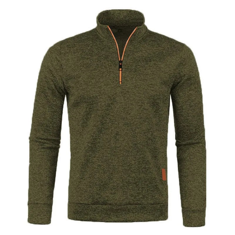 Baldomero | Maglione Nordic Comfort con zip a mezza chiusura