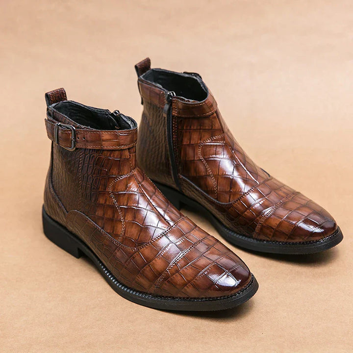 Laurent | Stivali in pelle con fibbia
