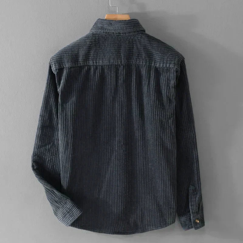 Eiran | Camicia in velluto a coste, taglio rilassato
