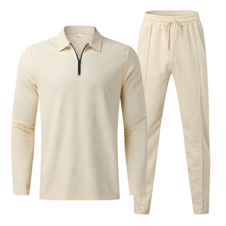 Tommaso | Completo con felpa con cerniera centrale e pantaloni da jogging