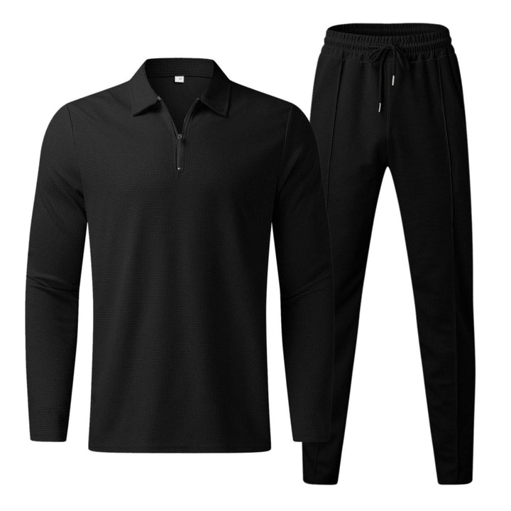 Tommaso | Completo con felpa con cerniera centrale e pantaloni da jogging