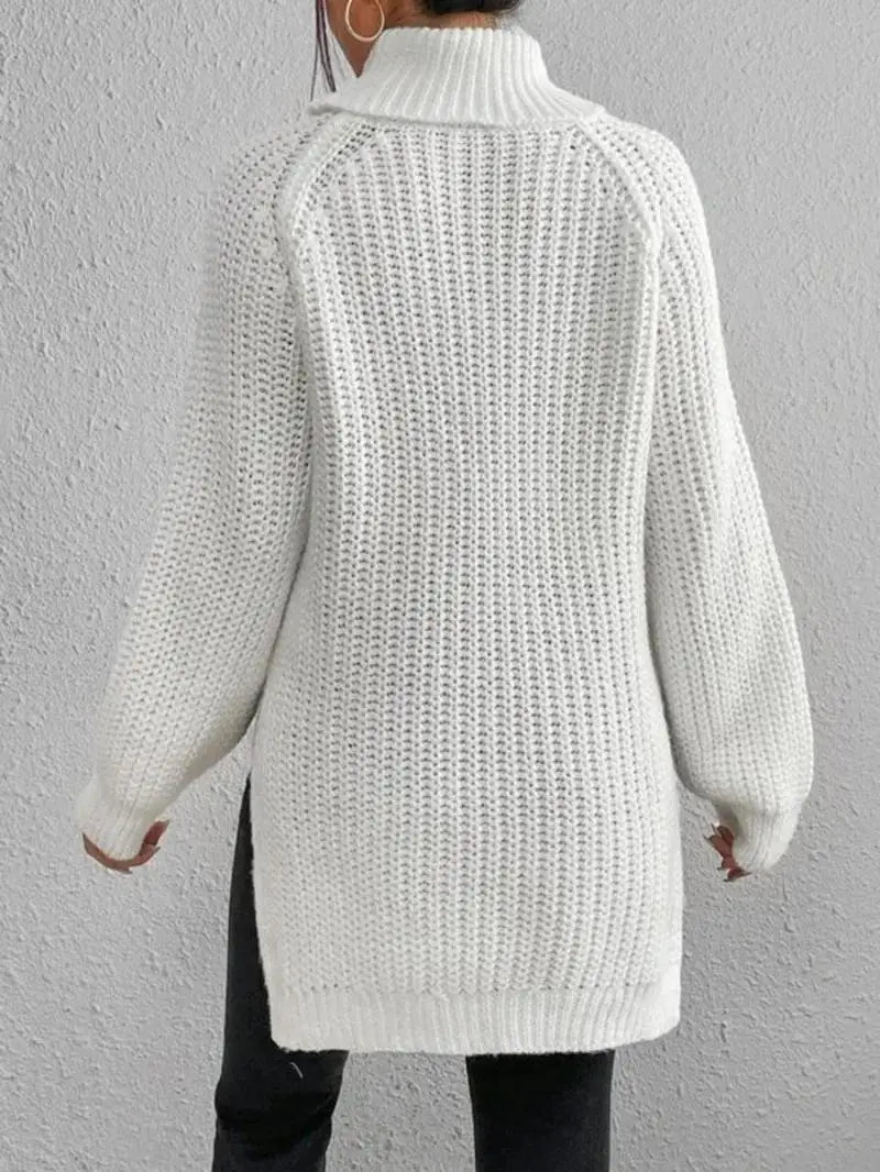 Madeleine | Maglione a collo alto morbido per donne