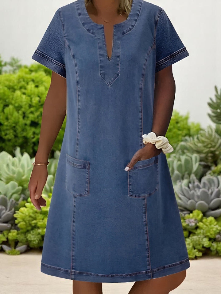 Gilja | Vestito in denim morbido