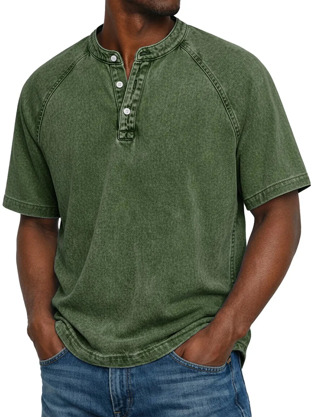 Silvio | Camicia vintage con bottoni per uomo