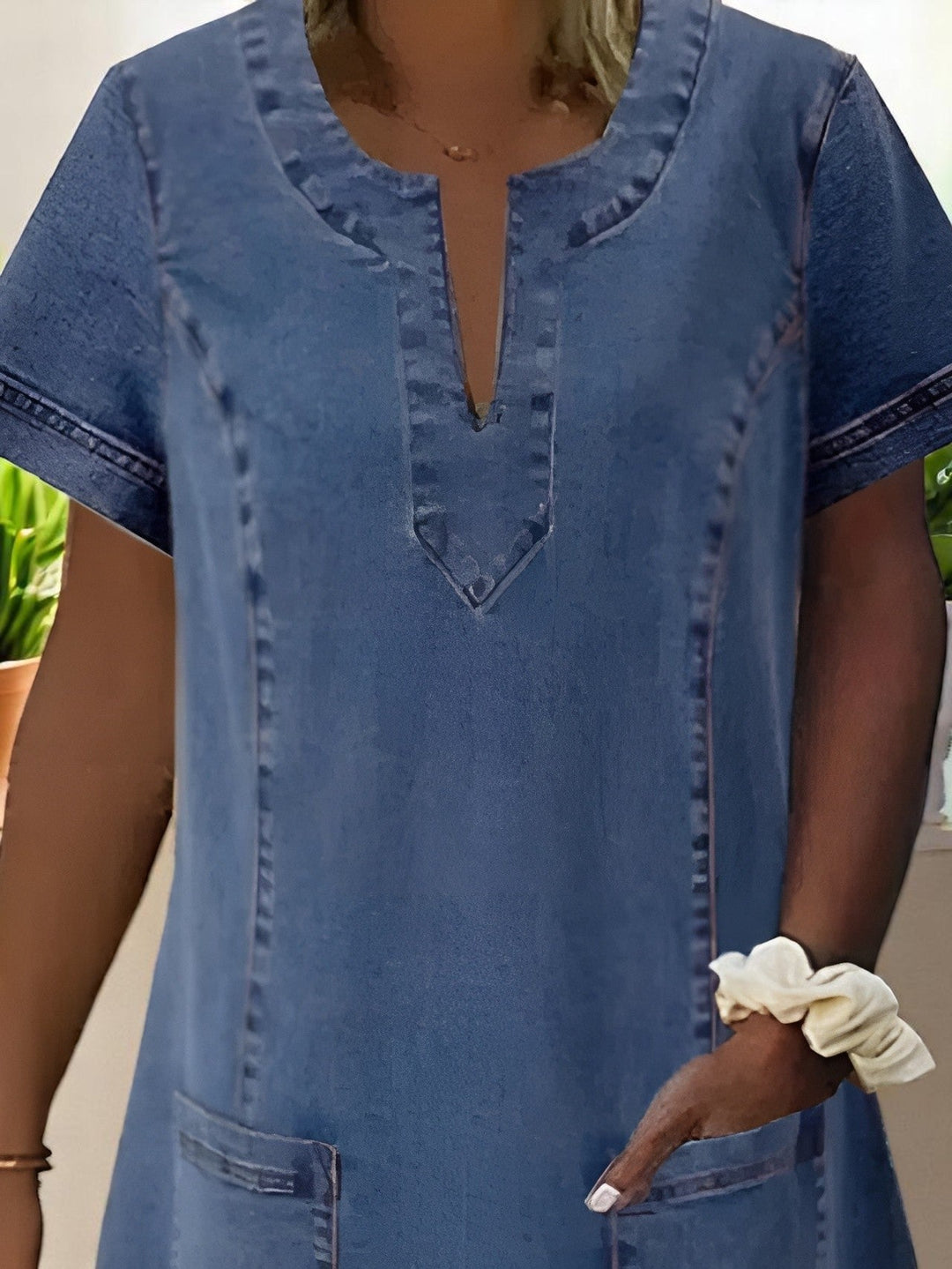 Gilja | Vestito in denim morbido