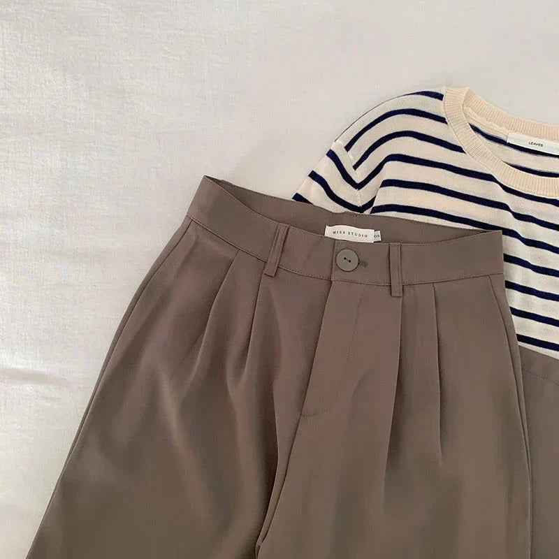 Estefania | Pantalone elegante a gambe larghe
