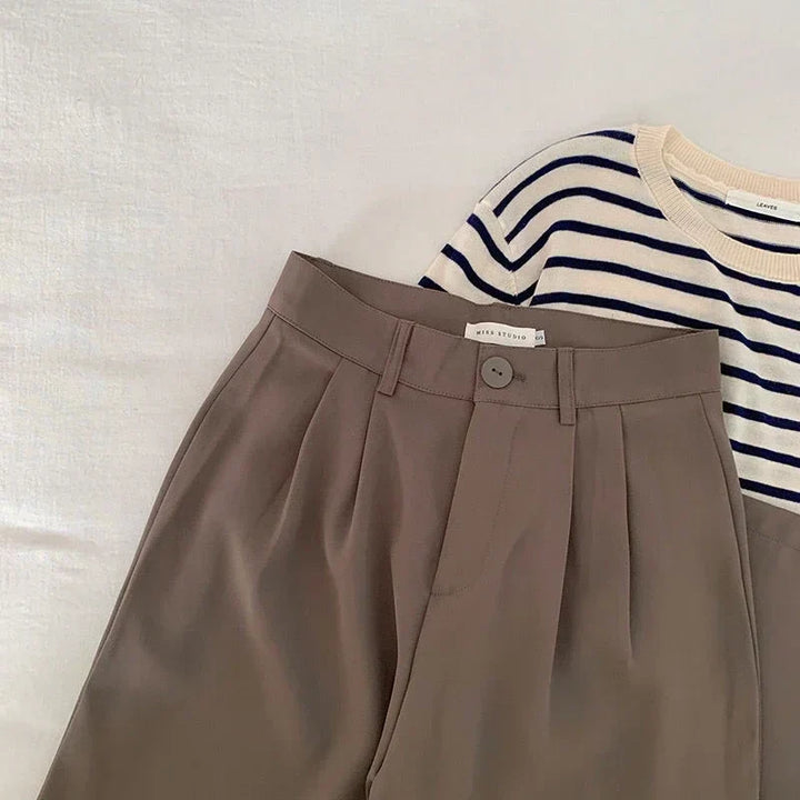 Estefania | Pantalone elegante a gambe larghe