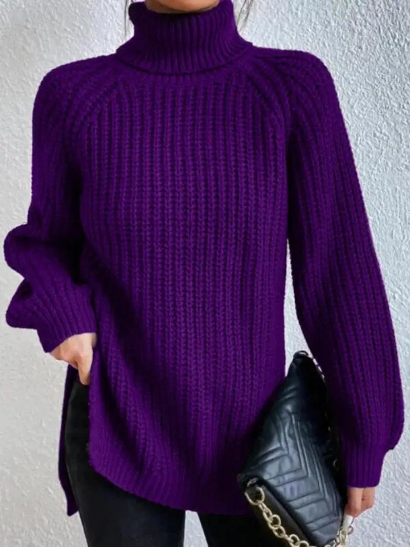 Madeleine | Maglione a collo alto morbido per donne