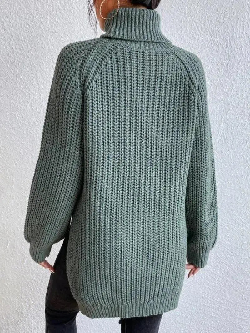 Madeleine | Maglione a collo alto morbido per donne