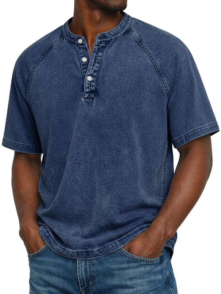 Silvio | Camicia vintage con bottoni per uomo