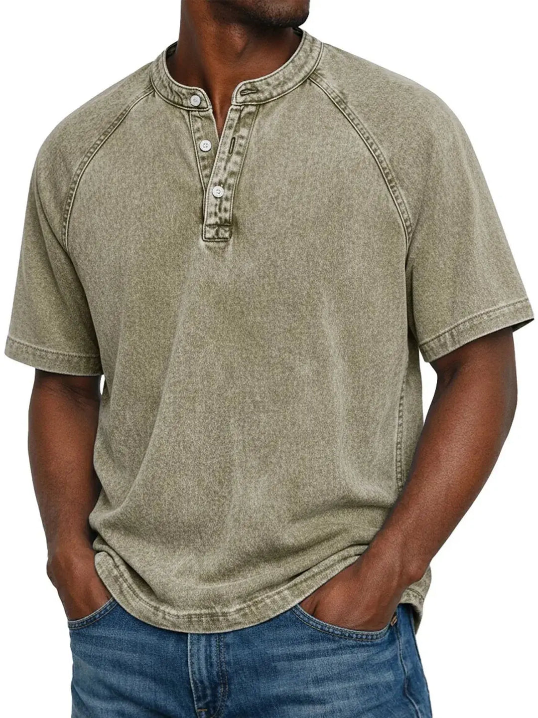 Silvio | Camicia vintage con bottoni per uomo