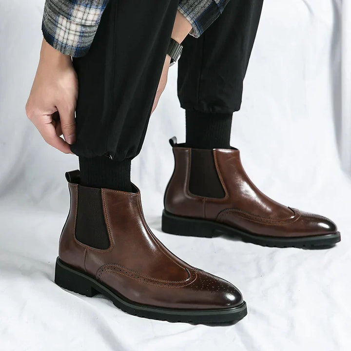 David | Stivali in pelle urbani