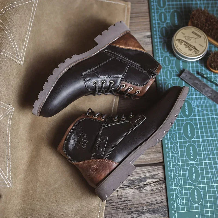 Michel | Stivaletti in pelle casual in stile britannico per uomo