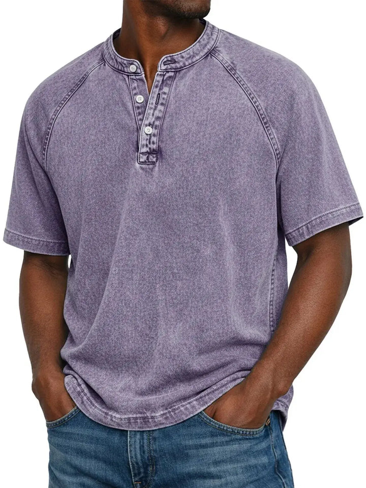 Silvio | Camicia vintage con bottoni per uomo