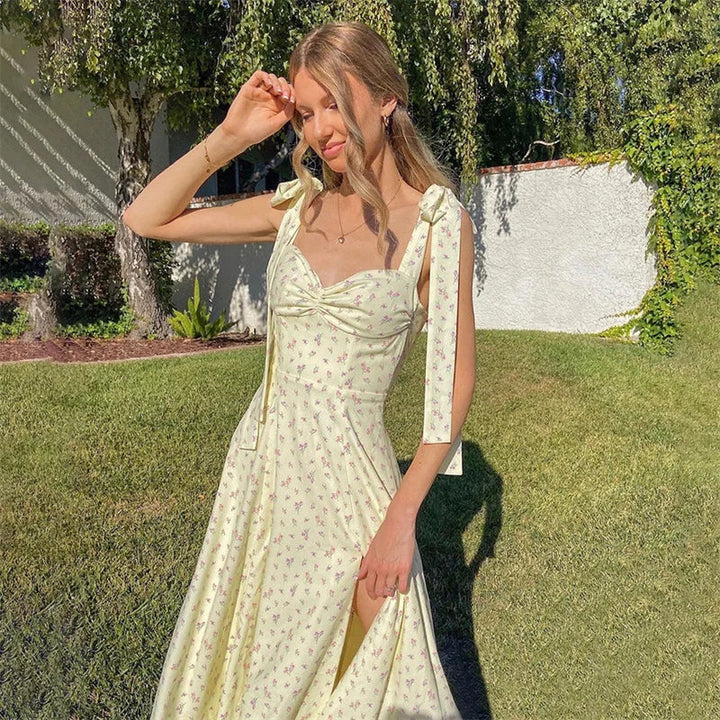 Sonia | Abito elegante con stampa floreale