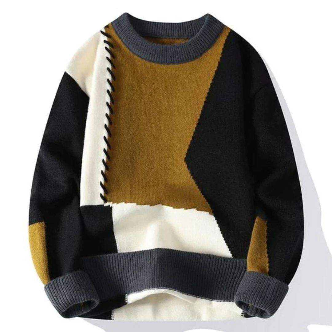 Patricia | Maglione in patchwork