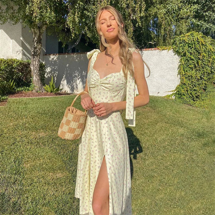 Sonia | Abito elegante con stampa floreale