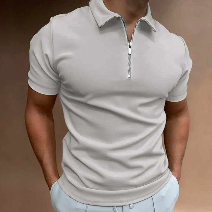 Faust | Polo classica con zip