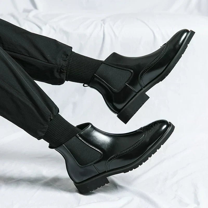 David | Stivali in pelle urbani