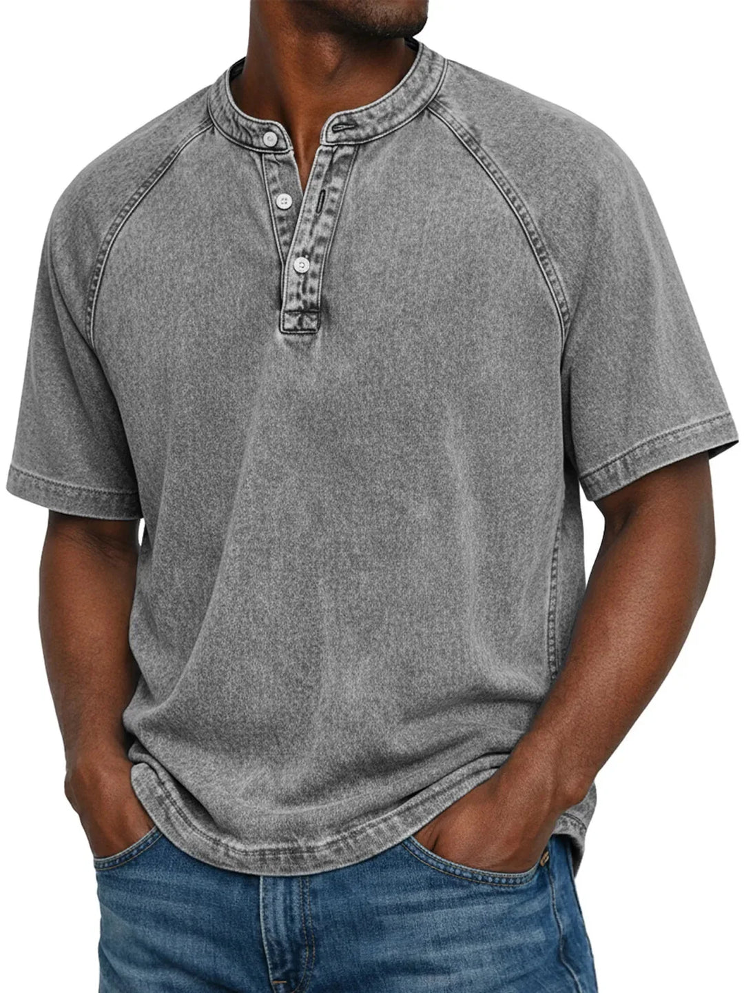 Silvio | Camicia vintage con bottoni per uomo