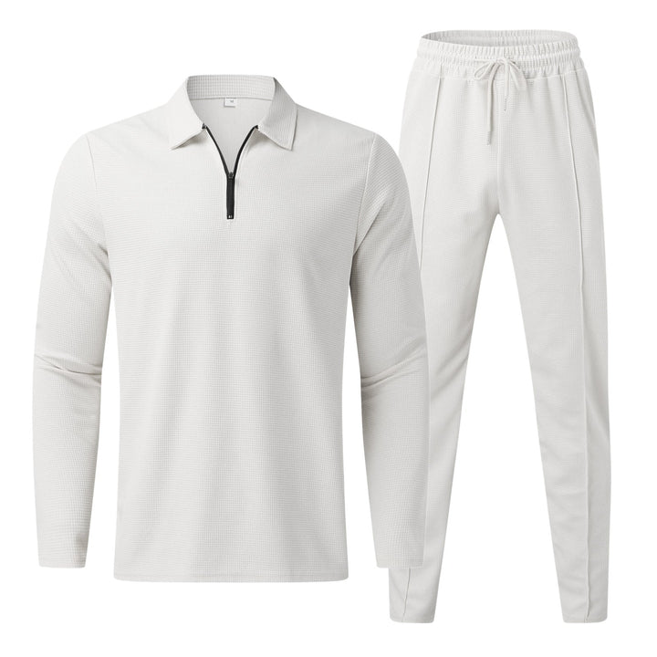 Tommaso | Completo con felpa con cerniera centrale e pantaloni da jogging