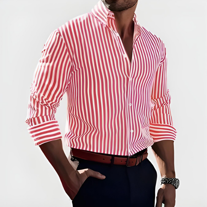 Giuliano | Camicia a righe di eleganza senza tempo