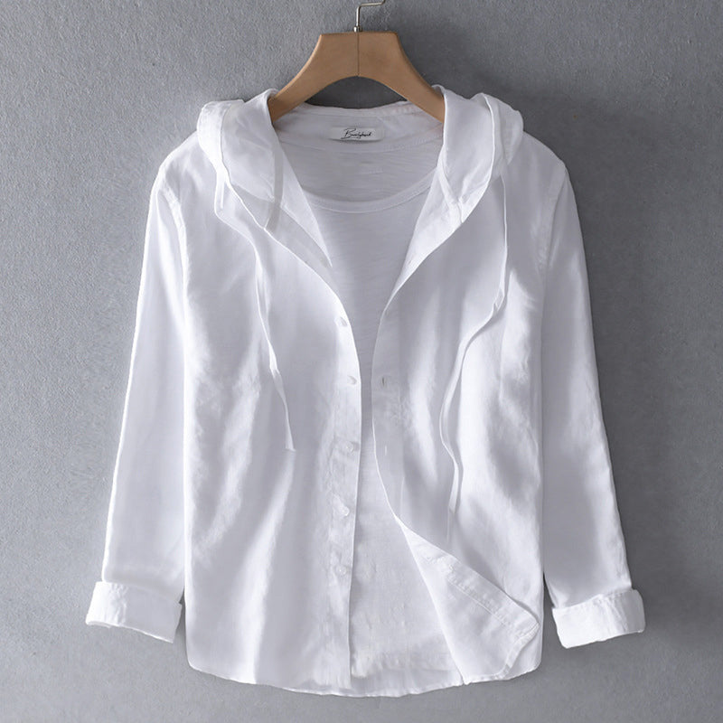 Elian | Blusa leggera con cappuccio