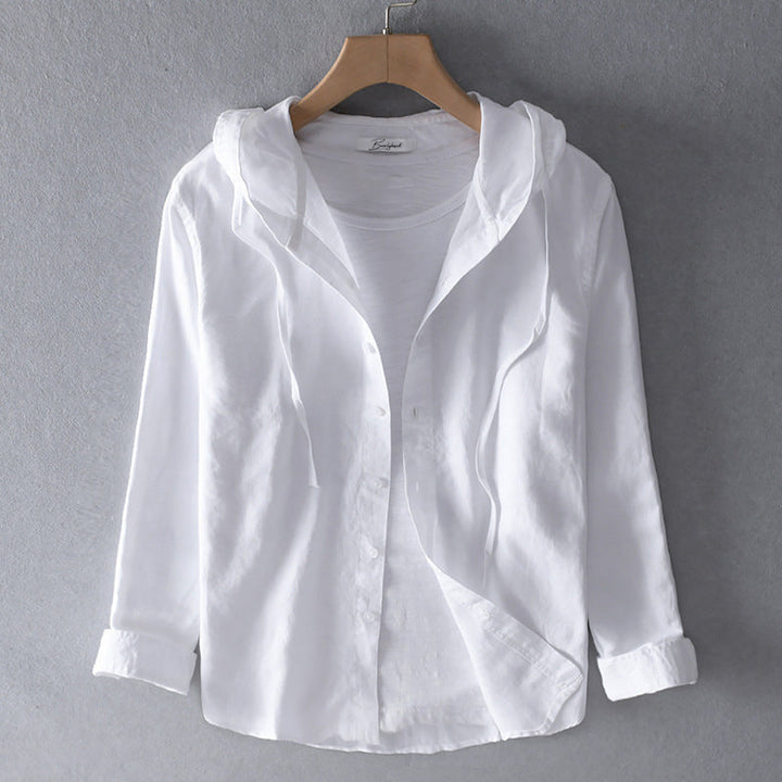 Elian | Blusa leggera con cappuccio