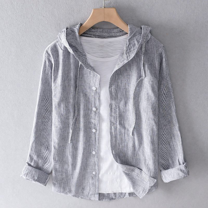 Elian | Blusa leggera con cappuccio