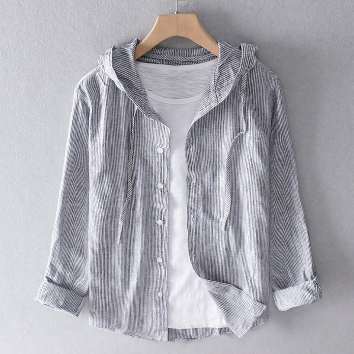 Elian | Blusa leggera con cappuccio
