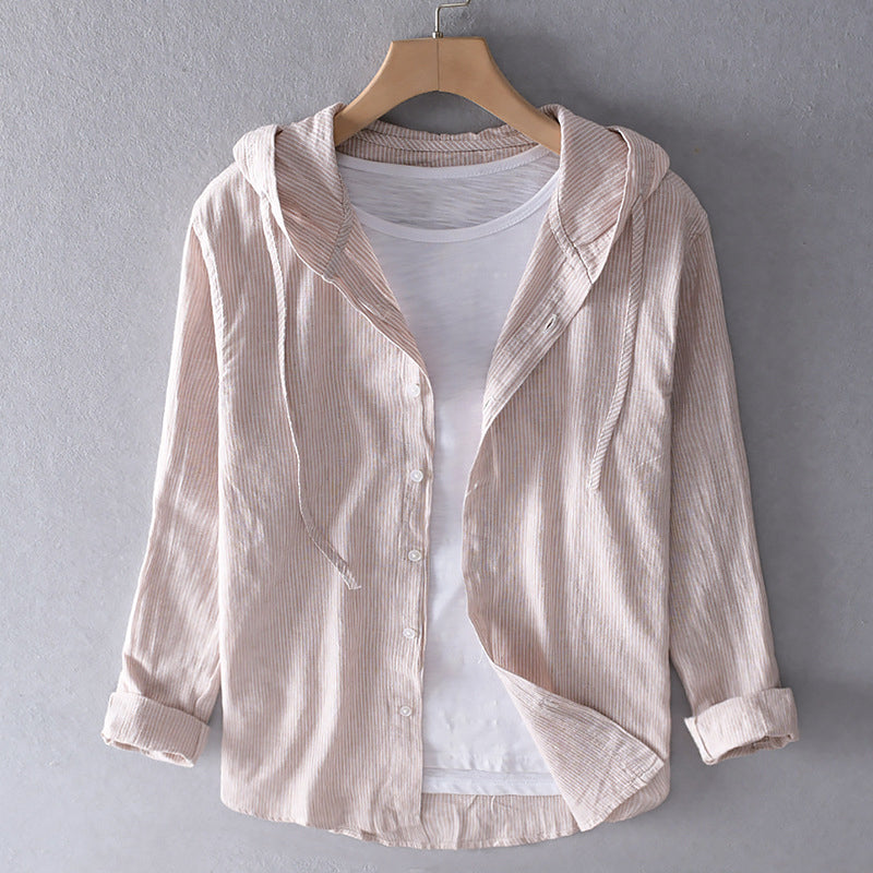 Elian | Blusa leggera con cappuccio