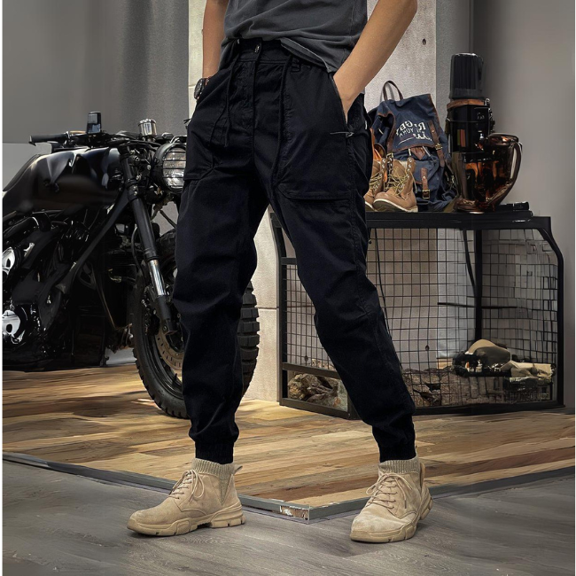 Lázaro | Pantaloni cargo elasticizzati