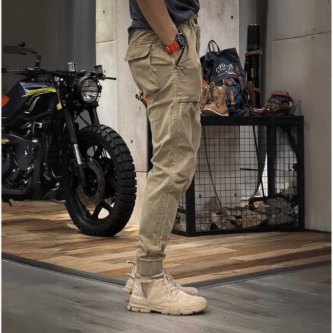 Lázaro | Pantaloni cargo elasticizzati
