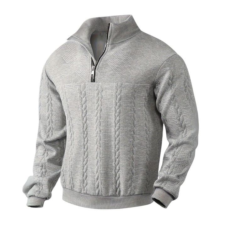 Arsenio | Maglione vintage da uomo con cerniera