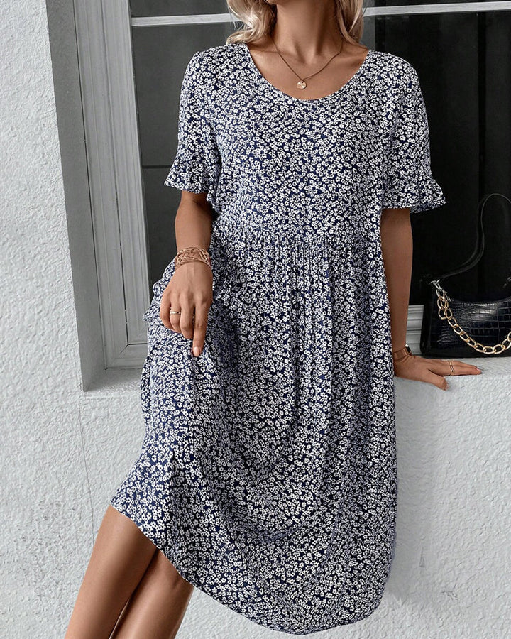 Fleur | Abito midi floreale elegante