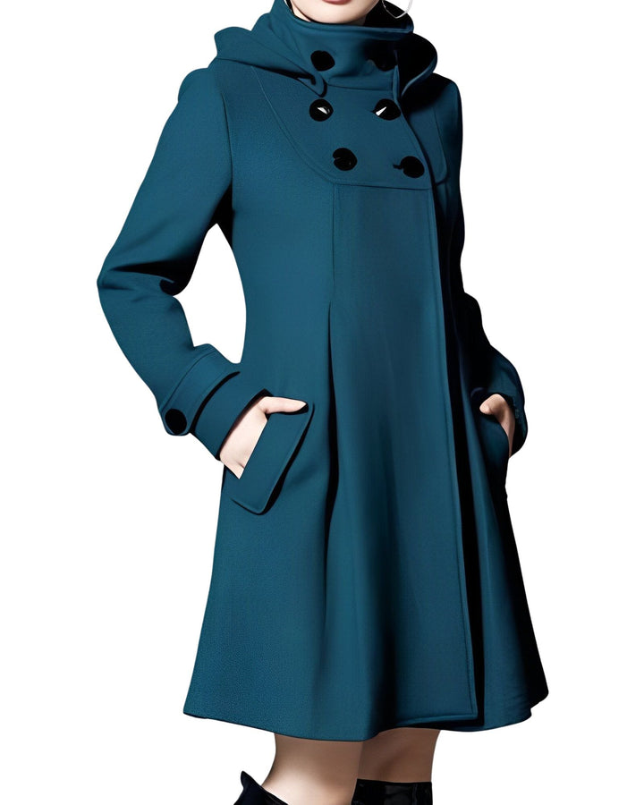 Julieta | Vestito con cappuccio e sciarpa